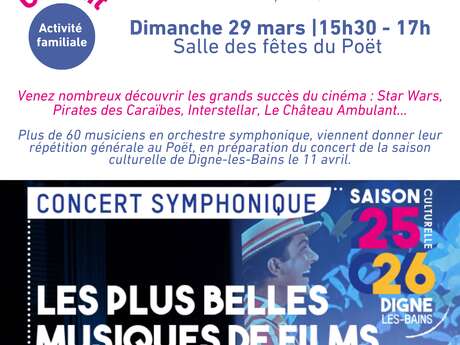 Répétition publique de l'orchestre Opus