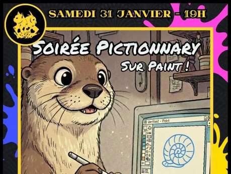 Soirée pictionary spécial paint au chat chouette