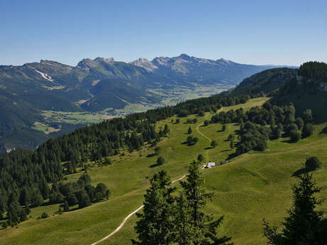 Rando, Balcon sur les Alpes