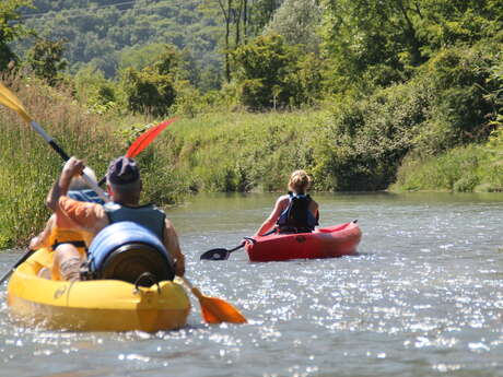 Canoe/kayak : descent down the Rhône - la cano'E VTT