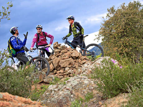 Randonnée guidée en VTT à assistance électrique