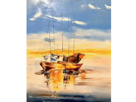 Exhibition - Denise Gay "Reflets de mer, architecture de lumière" (Reflections of the sea, architecture of light)