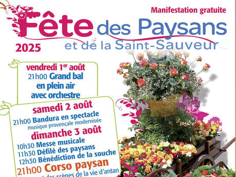 Fête des Paysans and Saint-Sauveur festival
