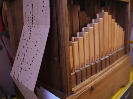 Atelier de facture d'orgue de Barbarie