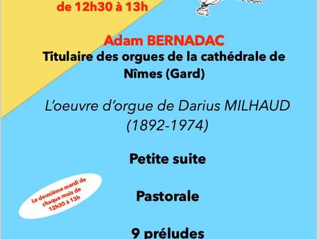 Les Auditions du marché : concerts d'orgue