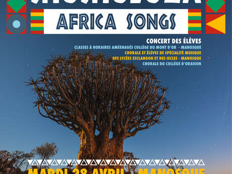 Concert Chorale : Shosholoza / Africa Songs