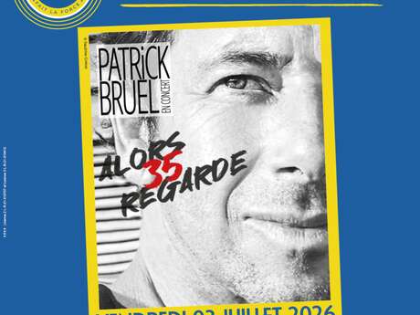 Patrick Bruel en concert au Théâtre Antique