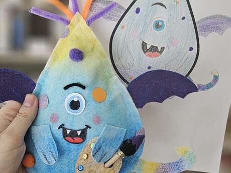Stage créatif enfants 5-9ans: crée ta créature fantastique