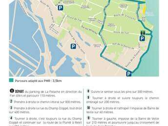 Balade aux Portes-en-Ré : Accès PMR