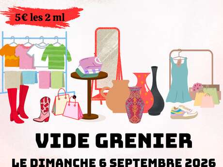 VIDE GRENIER AU PARC DE LOISIRS DU PLAN D'EAU A APT