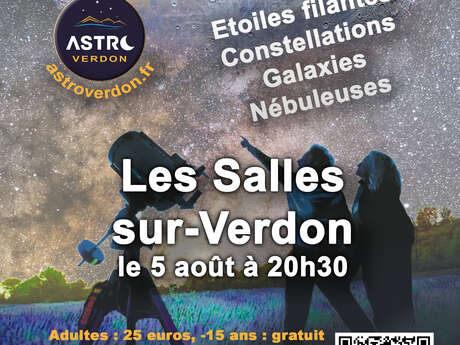 Soirées astronomie avec Astro Verdon