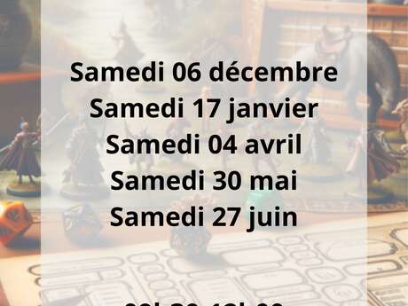 Initiation Jeu de Rôle décembre