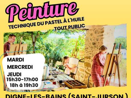 Ateliers d'été : Découverte de la technique du pastel à l'huile