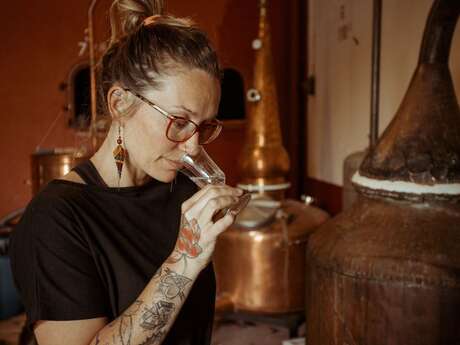 Visite et dégustation : alambics & spiritueux , distillons !