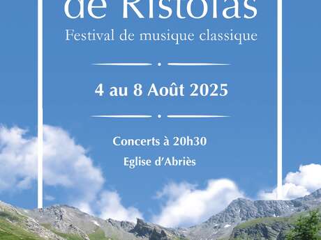 Les Musicales de Ristolas - Lundi 4 août