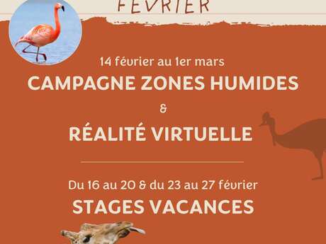 Les vacances de février au Parc animalier de La Barben