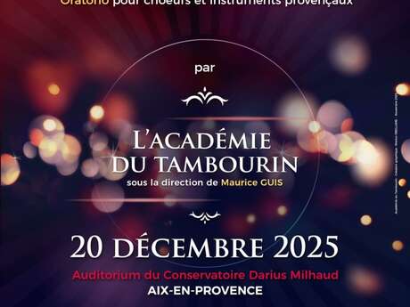 Concert de Noël de l'Académie du Tambourin