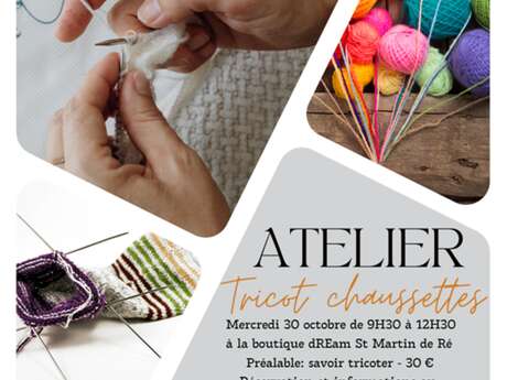 dREam - atelier tricot chaussettes