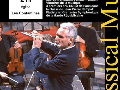 Concert de flûtes avec Guy Angelloz