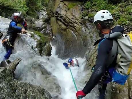 Initiation au canyoning