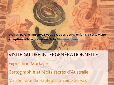 Visite intergénérationnelle - Exposition Madayin - Semaine Bleue 2026