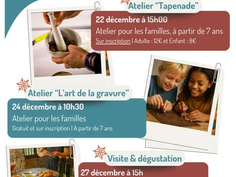 Bastide Sainte Cécile Pôle e-culturel. Atelier intergénérationnel pour les familles