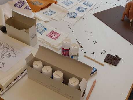 Atelier linogravure