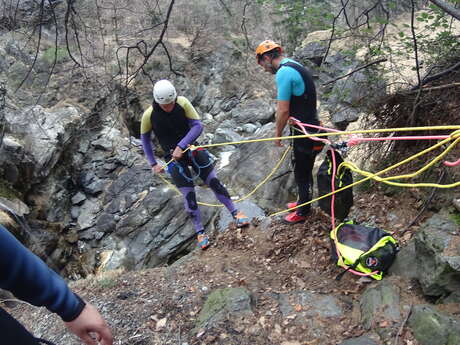 Sortie canyon sportif