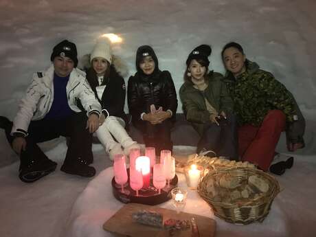 Uscita con le racchette da neve Aperigloo