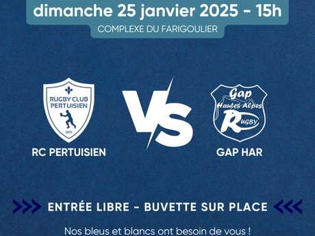 Match Rugby Séniors