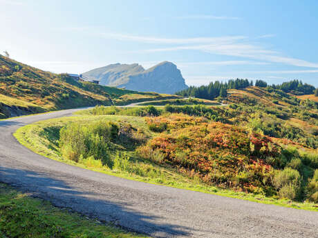 Cycling route: Col de Bassachaux from Châtel