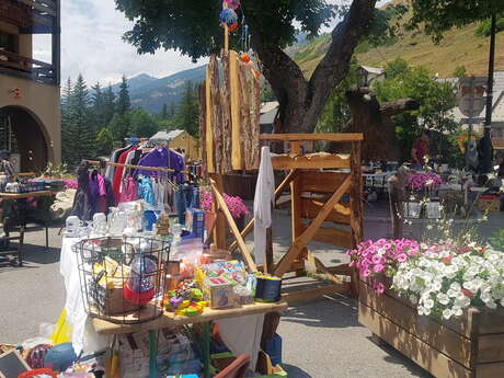 Flea market in Abriès