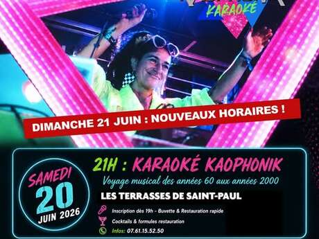 Karaoké kaophonik et fête de la musique
