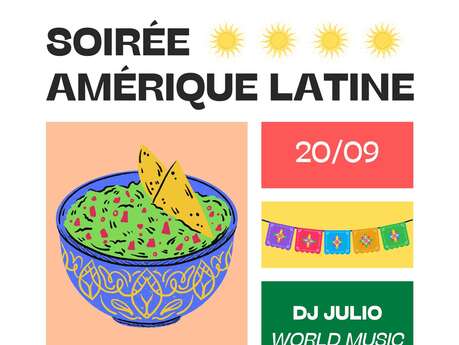 Soirée Amérique Latine au Patio