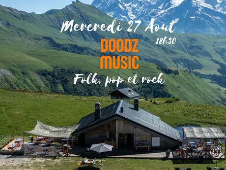 Concert au Patafan : Doodz music - Folk, pop et rock