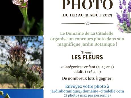 Concours photo au Jardin Botanique