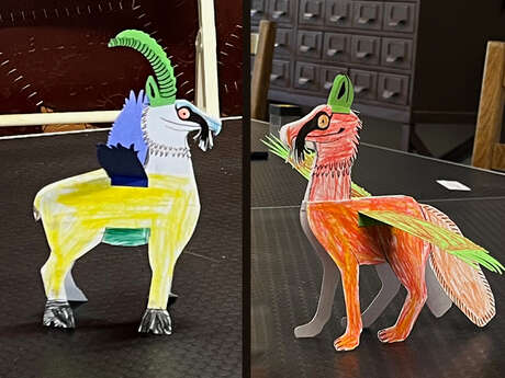 Carnets d'Alpage : Atelier 6-12 ans Le domino des animaux