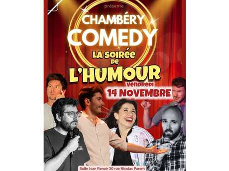 Chambéry Comedy : La Soirée de l’humour