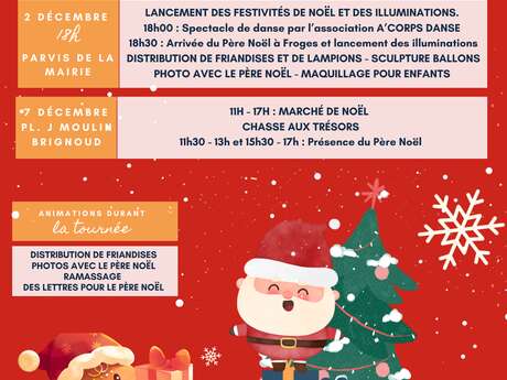 Illuminations et animations de Noël à Froges