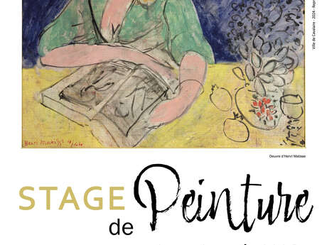 Stage de peinture adultes et enfants