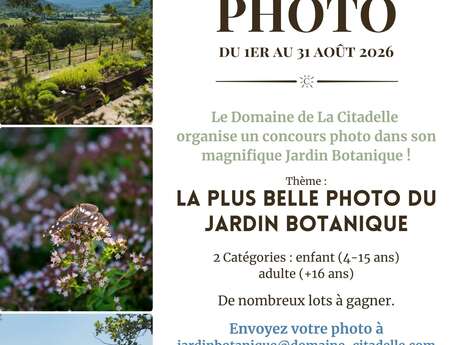 Concours Photo au Jardin Botanique
