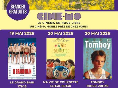 CinéMo – La tournée qui fait vibrer le Pays de Grasse - Gare SNCF Grasse