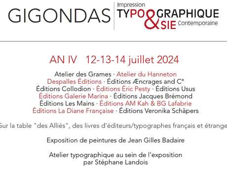 Festival Typoésie - jour 1