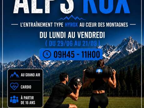 Alps'rox : entraînement type hyrox au coeur des montagnes