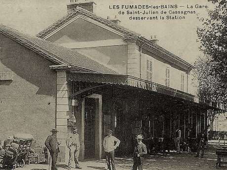 La Gare de St Julien -Les Fumades