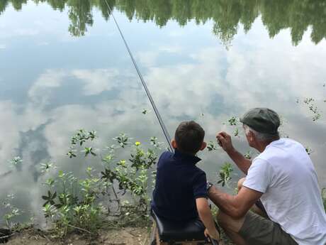 Atelier pêche "Les pieds dans l'eau"