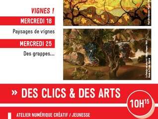 Micro-Folie / Des clics et des arts / Vignes ! Ocre (s)