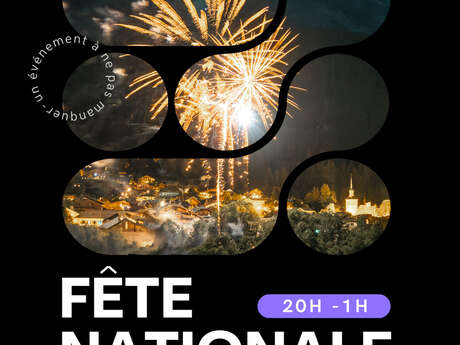 Fête nationale et feu d'artifice
