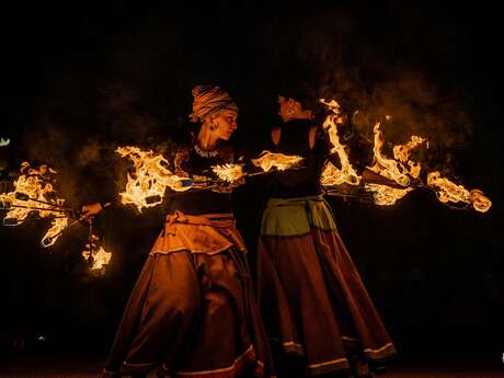 Asrâr-Spectacle de feu et pyrotechnie