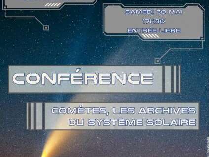 Conférence : Comètes, les archives du système solaire